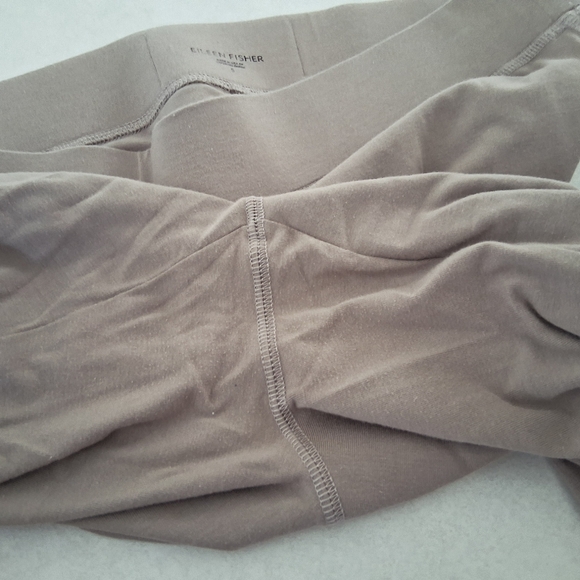 Eileen Fisher/ Organic Cotton Blend/ Straight Leg Pants/ Size US S - Picture 4 of 14